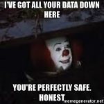 data breach clown