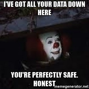 data breaches clown