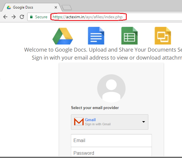 Tax refund scam google drive sign-in