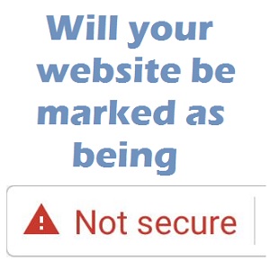 be marked "Not Secure"